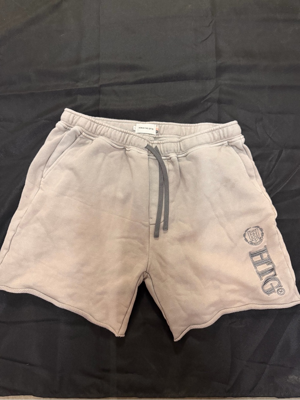 Honor The Gift Men’s Light Gray Athletic Sweat Shorts